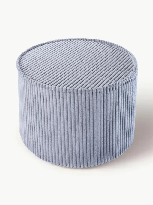 Kinderpoef Sugar van corduroy, Ø 40 cm