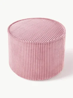 Kinderpoef Sugar van corduroy, Ø 40 cm