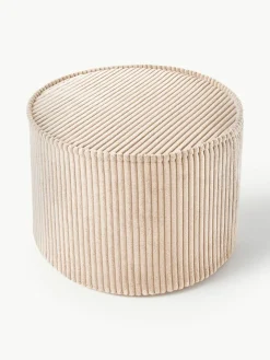 Kinderpoef Sugar van corduroy, Ø 40 cm