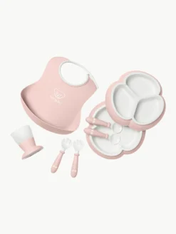 Kinderservies Bliss met slabbetje, 8-delig