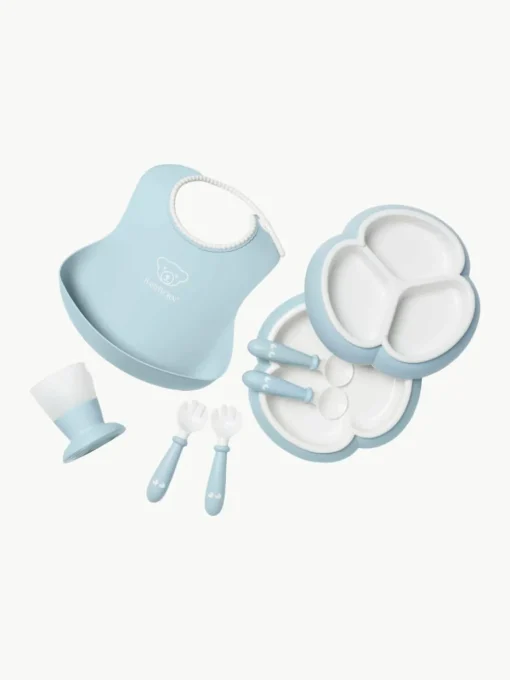Kinderservies Bliss met slabbetje, 8-delig