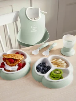 Kinderservies Bliss met slabbetje, 8-delig
