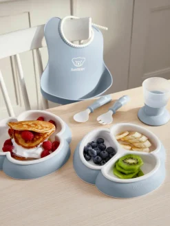 Kinderservies Bliss met slabbetje, 8-delig