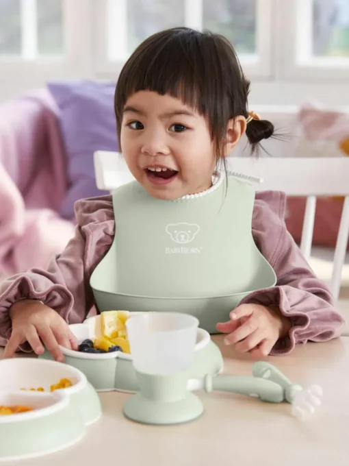 Kinderservies Bliss met slabbetje, 8-delig