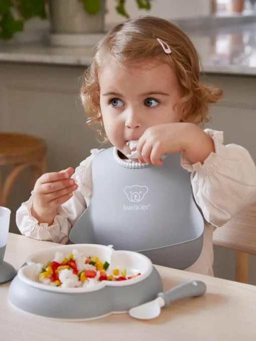 Kinderservies Bliss met slabbetje, 8-delig