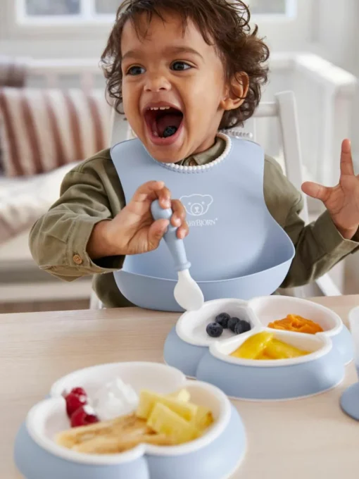 Kinderservies Bliss met slabbetje, 8-delig