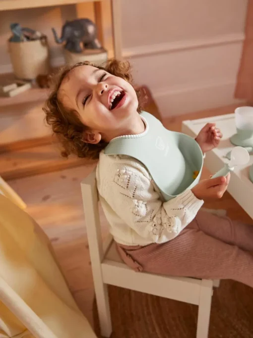 Kinderservies Bliss met slabbetje, 8-delig