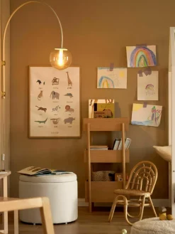 Kinderstoel Rainbow van rotan