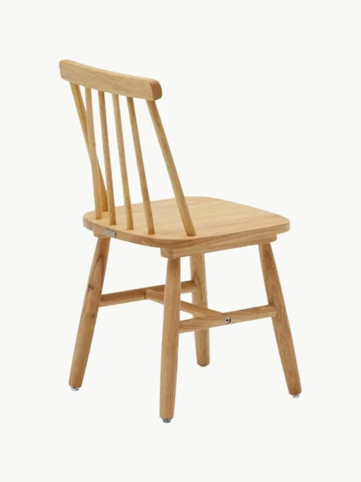 Kinderstoelen Tressia van rubberhout, 2 stuks