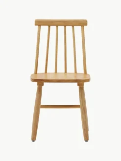 Kinderstoelen Tressia van rubberhout, 2 stuks