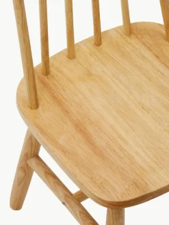 Kinderstoelen Tressia van rubberhout, 2 stuks