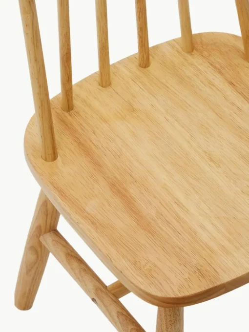 Kinderstoelen Tressia van rubberhout, 2 stuks
