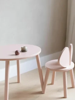 Kindertafel Mouse met kinderstoel, set van 2