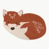 Kindervloerkleed Little Fox