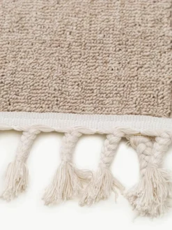 Kindervloerkleed Momo met kwastjes en hoog-laag effect