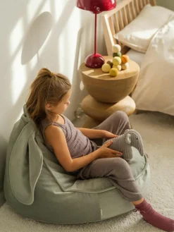 Kinderzitzak Bunny van fluweel