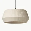 Klassieke hanglamp Dicte van geplooide stof