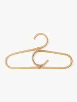 Kleerhanger Aranya van rotan, 4 stuks