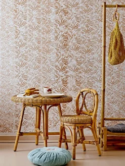 Kleerhanger Aranya van rotan, 4 stuks