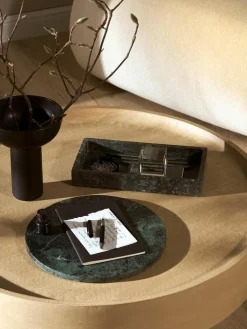 Klein decoratief dienblad Venice van marmer