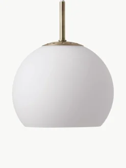 Kleine bolvormige hanglamp Ball, in verschillende formaten