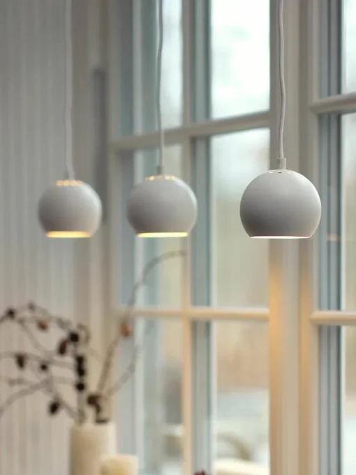 Kleine bolvormige hanglamp Ball