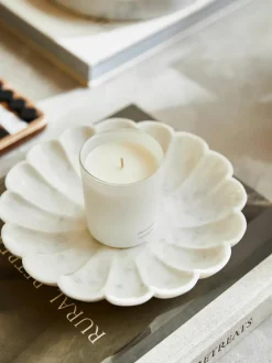 Kleine decoratieve schaal Noelia van marmer