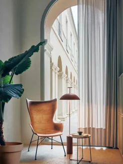 Kleine design LED vloerlamp Geen-A, dimbaar