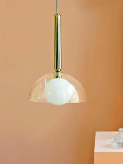 Kleine dimbare hanglamp Dome