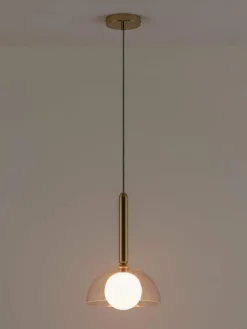 Kleine dimbare hanglamp Dome