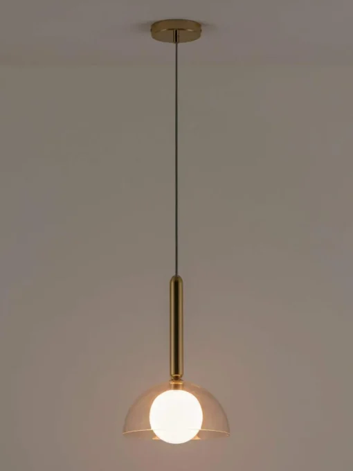 Kleine dimbare hanglamp Dome