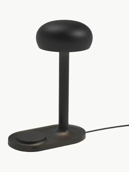 Kleine dimbare LED tafellamp Emendo met oplader
