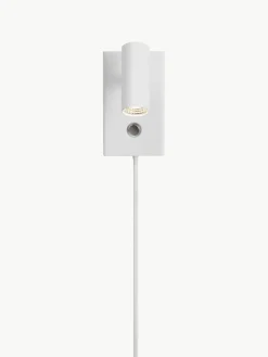 Kleine dimbare LED wandlamp Omari met stekker