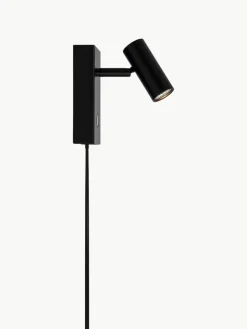 Kleine dimbare LED wandlamp Omari met stekker