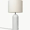 Kleine dimbare vloerlamp Gravity met marmeren voet