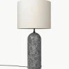 Kleine dimbare vloerlamp Gravity met marmeren voet