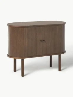 Kleine dressoir Calary met geribde voorzijde