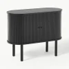 Kleine dressoir Calary met geribde voorzijde