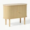 Kleine dressoir Calary met geribde voorzijde