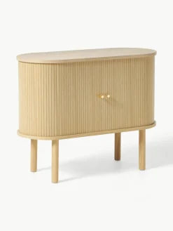 Kleine dressoir Calary met geribde voorzijde