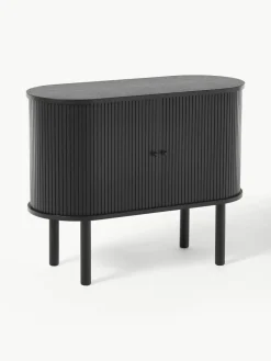 Kleine dressoir Calary met geribde voorzijde
