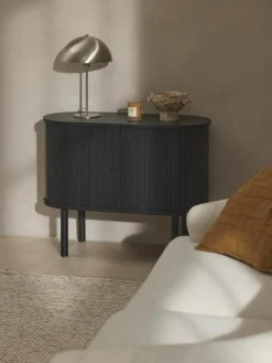 Kleine dressoir Calary met geribde voorzijde