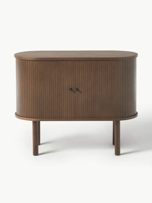 Kleine dressoir Calary met geribde voorzijde