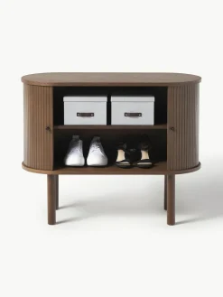 Kleine dressoir Calary met geribde voorzijde