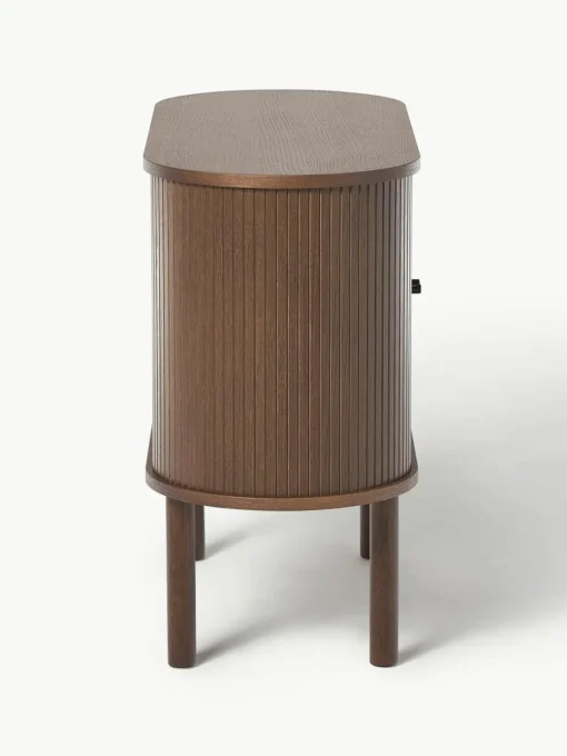Kleine dressoir Calary met geribde voorzijde
