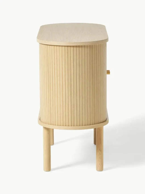 Kleine dressoir Calary met geribde voorzijde