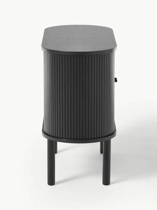 Kleine dressoir Calary met geribde voorzijde