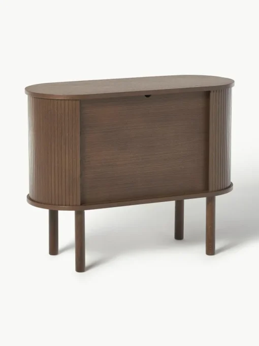 Kleine dressoir Calary met geribde voorzijde
