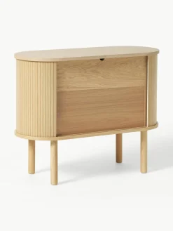Kleine dressoir Calary met geribde voorzijde