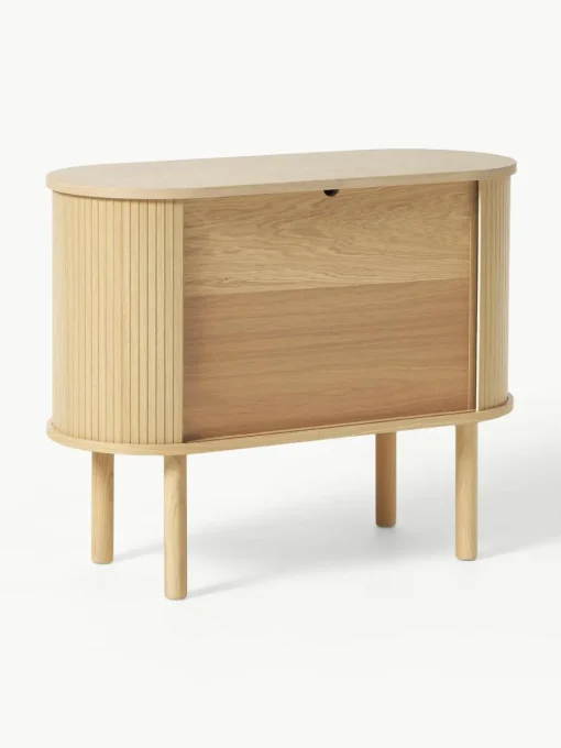 Kleine dressoir Calary met geribde voorzijde
